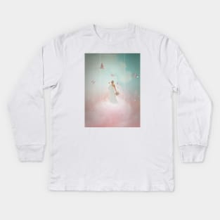 Because Dreams Tend to Lead You Astray and I Have Given Up Trying to Remember the Countless Ones Lost to Me. Kids Long Sleeve T-Shirt